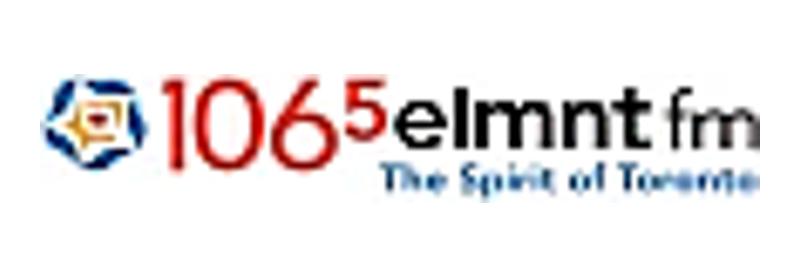 logo 106.5 Elmnt FM live