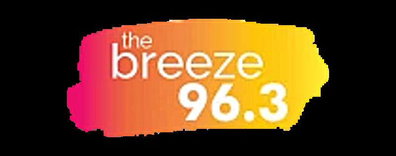 logo 96.3 The Breeze