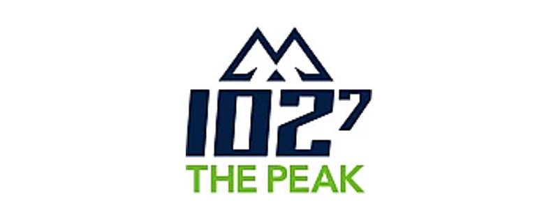 logo 102.7 The Peak