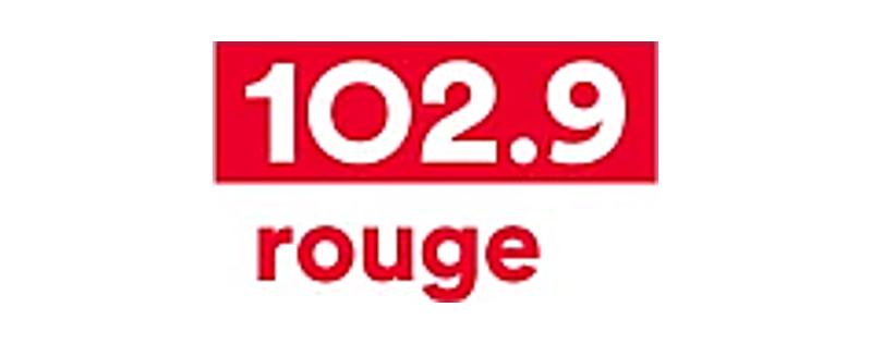 logo 102.9 Rouge Rimouski