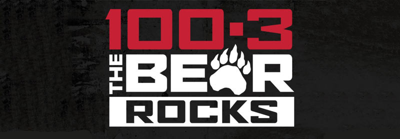 logo 100.3 The Bear