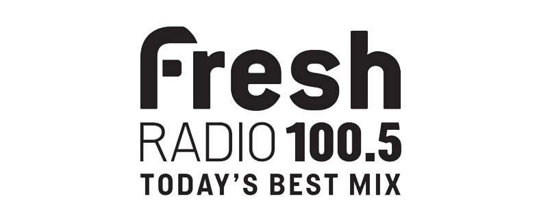 logo 100.5 Fresh Radio