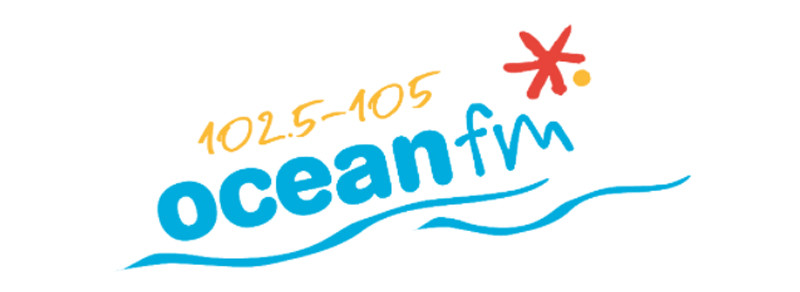 logo Ocean FM 102.5 FM