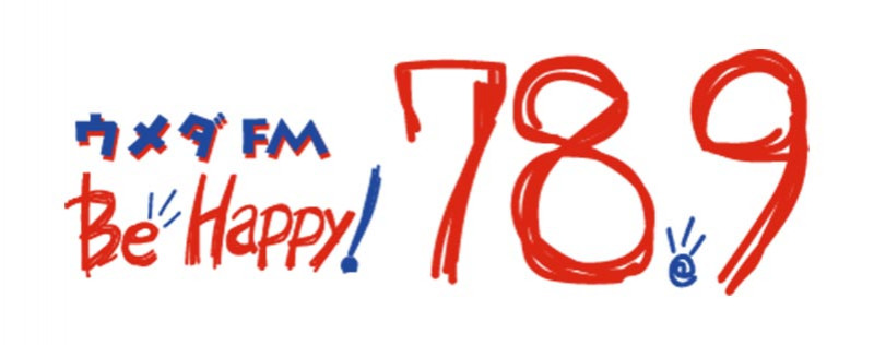 logo ウメダfm Be Happy!