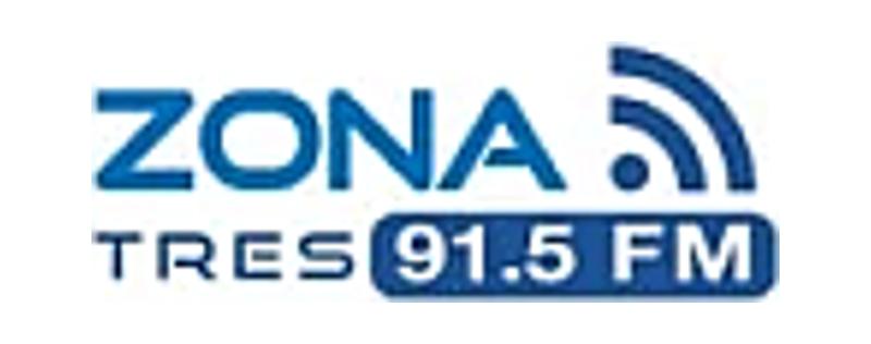 logo Zona Tres 91.5 FM