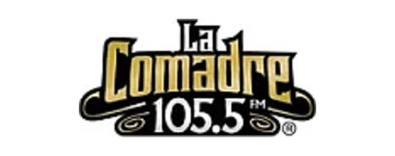 logo La Comadre 105.5 FM