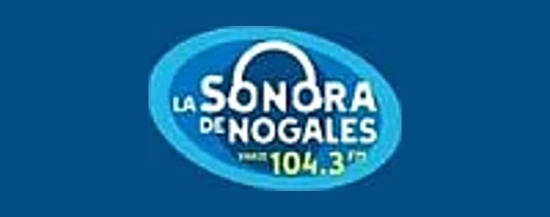 logo La Sonora de Nogales 104.3 FM