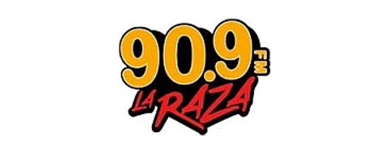 logo La Raza 90.9 FM