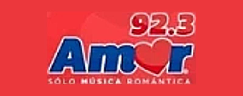 logo Amor 92.3 FM Hermosillo
