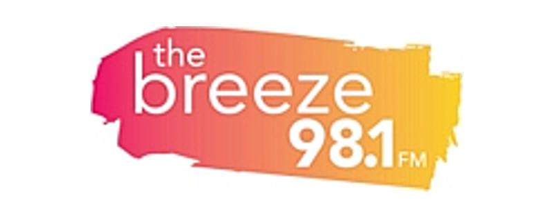 logo 98.1 The Breeze