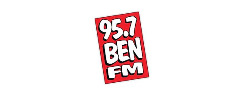 logo 95.7 BEN FM