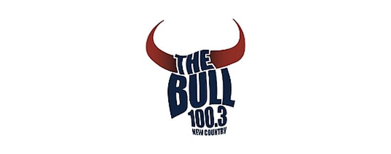 logo 100.3 The Bull