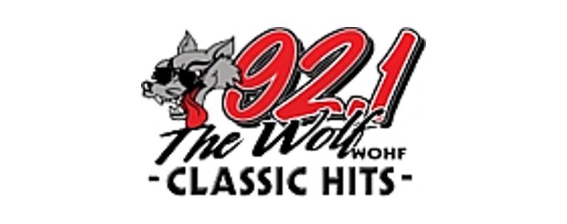 logo 92.1 The Wolf