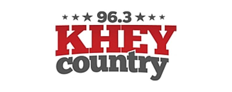 logo 96.3 KHEY Country