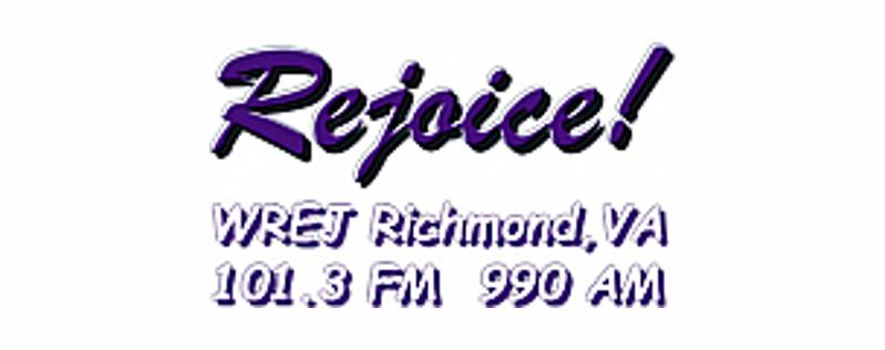 logo Rejoice 101.3 FM 990 AM