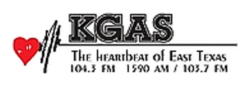 logo KGAS 104.3 FM