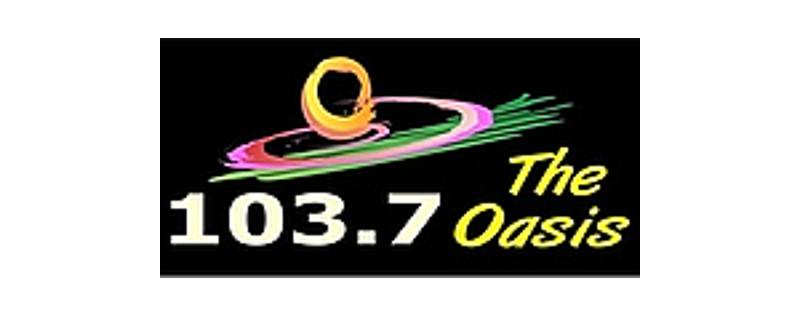 logo 103.7 The Oasis