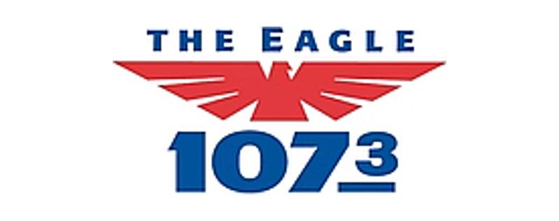 logo 107.3 The Eagle