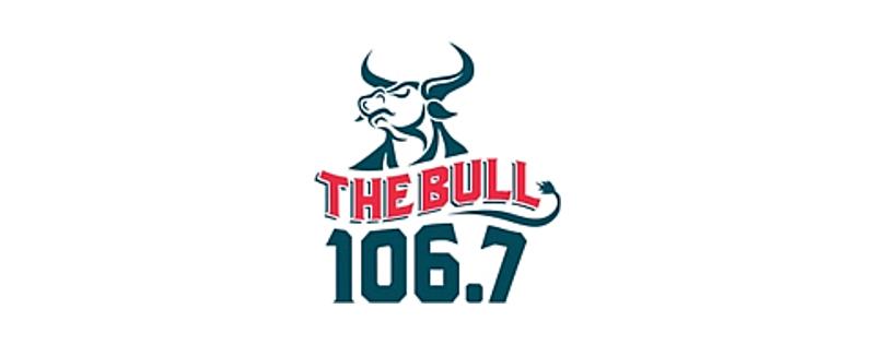 logo 106.7 The Bull