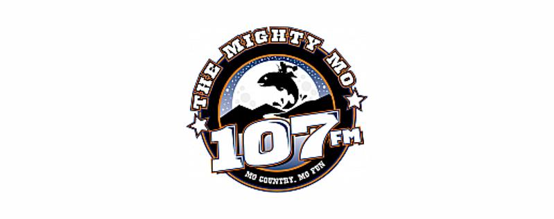 logo 107.3 The Mighty Mo