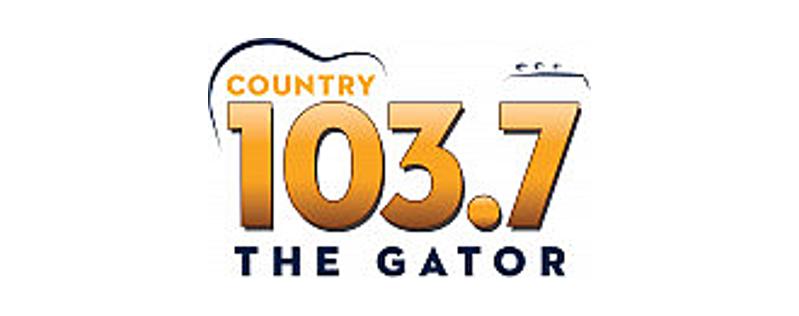 logo 103.7 The Gator