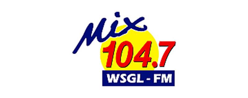 logo 104.7 The Mix