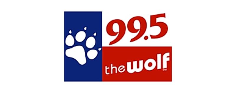 logo 99.5 The Wolf