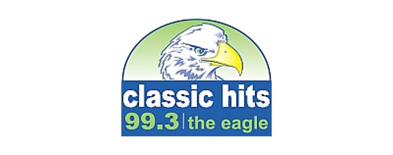 logo 99.3 the Eagle