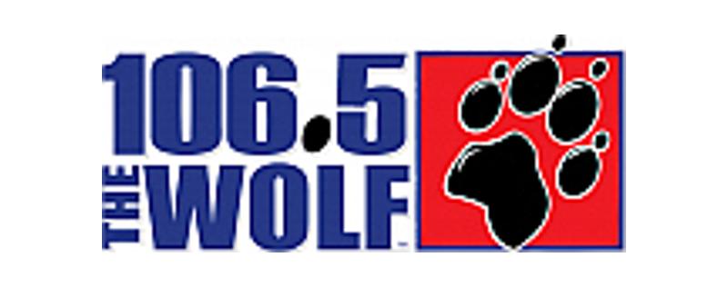 logo 106.5 The Wolf