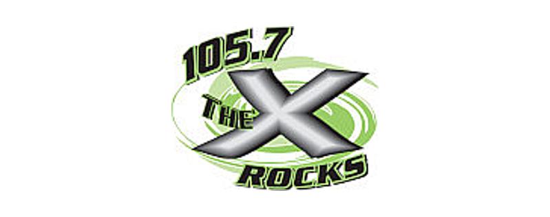 logo 105.7 The X