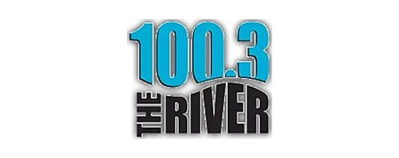 logo 100.3 The River