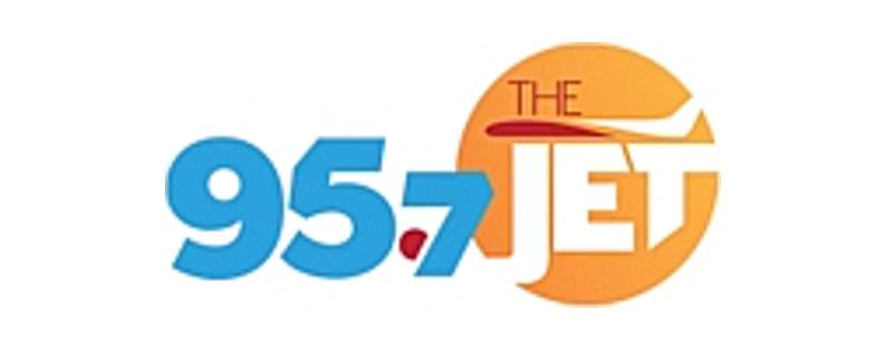 logo 95.7 The Jet