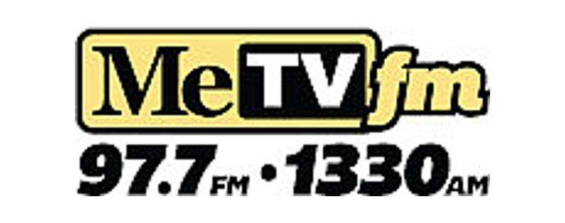 logo 97.7/1330 MeTV FM