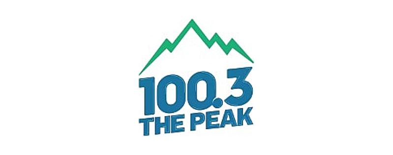 logo 100.3 The Peak