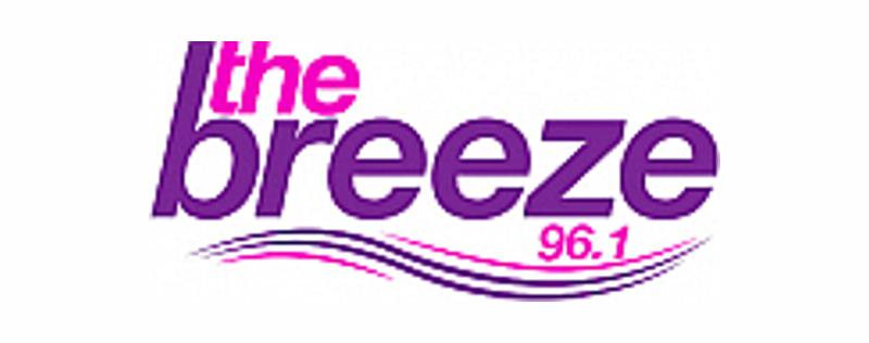 logo 96.1 The Breeze