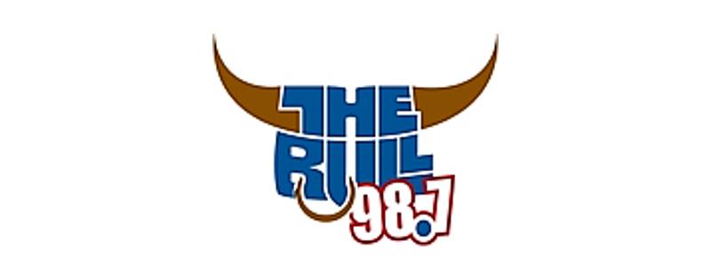 logo 98.7 The Bull