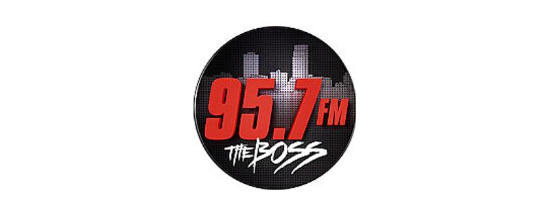 logo 95.7 The Boss