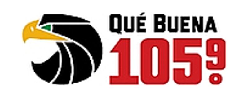 logo Que Buena 105.9