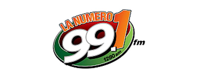 logo La Numero Uno 99.1/1280