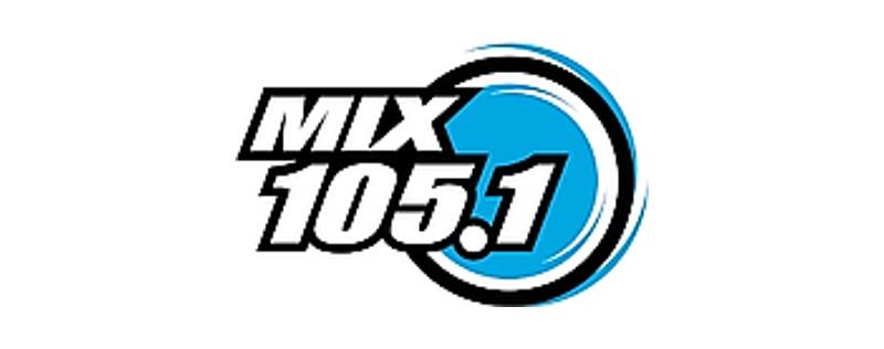 logo Mix 105.1 Utah