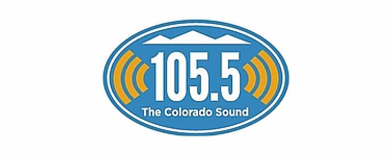 logo 105.5 The Colorado Sound