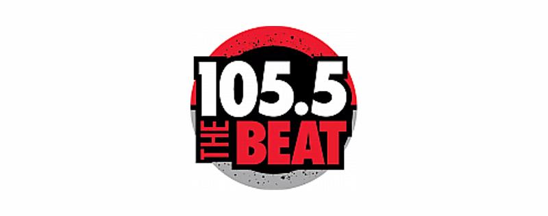 logo 105.5 The Beat