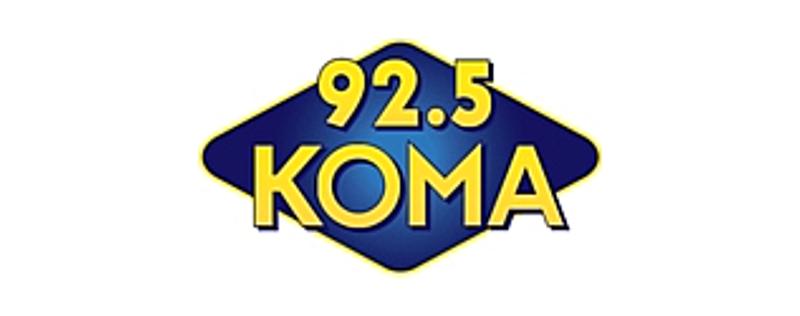 logo 92.5 KOMA
