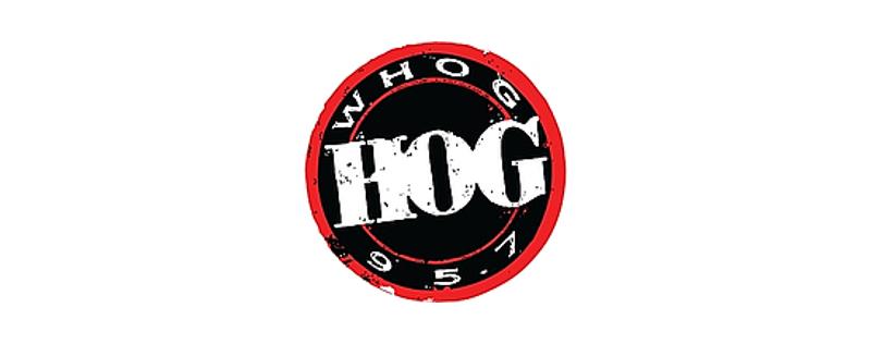 logo 95.7 The Hog