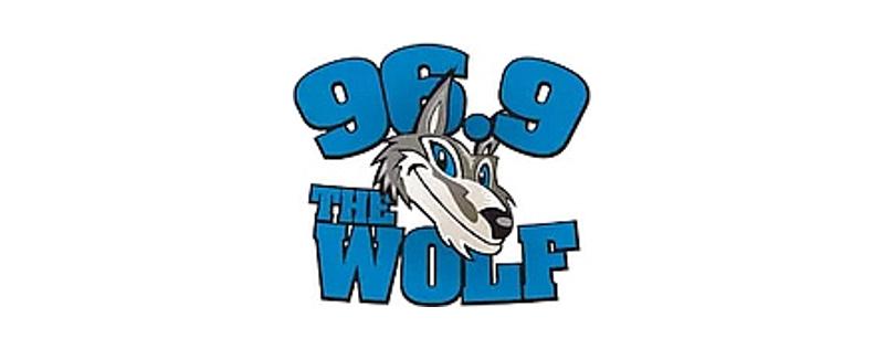 logo 96.9 The Wolf