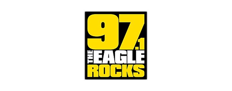 logo 97.1 the Eagle