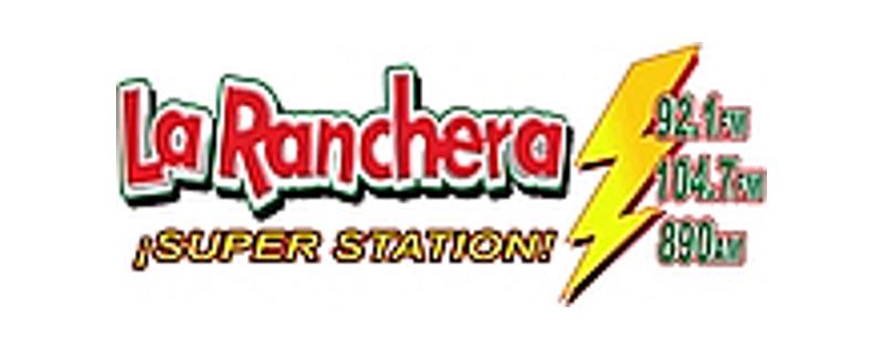 logo La Ranchera 92.1 FM - 104.7 FM - 890 AM