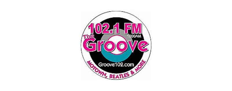 logo 102.1 The Groove