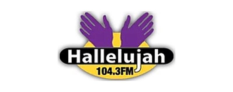 logo 104.3 Hallelujah FM