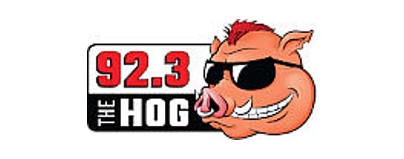 logo 92.3 the Hog